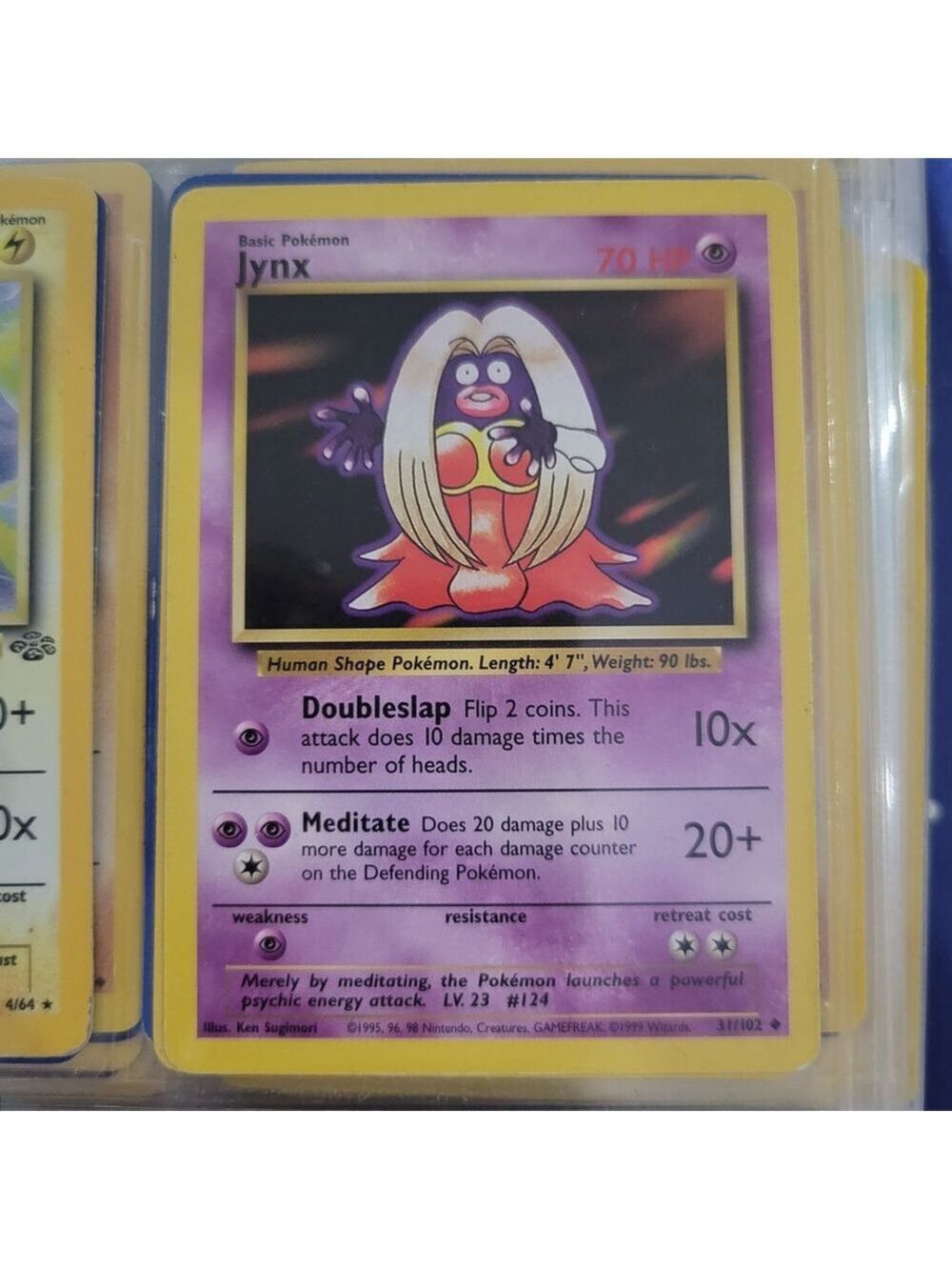 Pokemon Jynx 31/102 Card